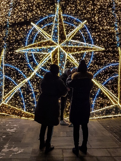 Iluminacje świąteczne w Gdańsku fot. Karol Przybyła